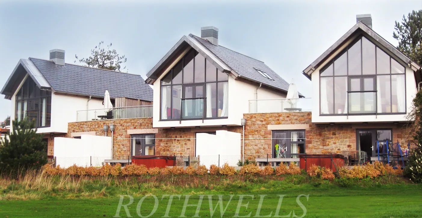 New houses of granite and glass